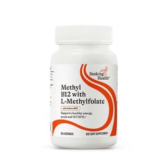 Seeking Health Methyl B12 with L-Methylfolate – MTHFR Support Supplement –