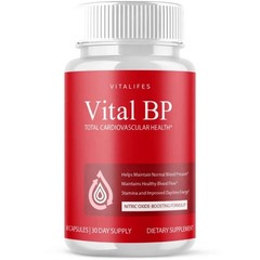 (2 Pack) Vital BP Advanced Blood Support Vitamin Formula VitalBP (60 Capsules)