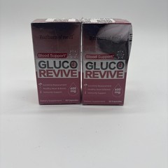 Barbara o’neill Gluco Revive Blood Support 2pk Capsules 60 Count Exp. 05/27