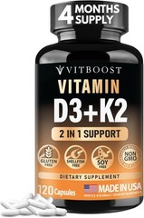 VITBOOST Vitamin D3 K2 Complex