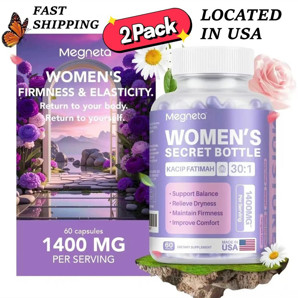 2 PACK-Women’s Secret Bottle-Vaginal Probiotics for Women pH Balance Health