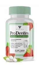 ProDentim Oral Probiotics For Healthy Teeth And Gums – 30 Soft Tablets – Genuine