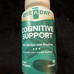 One a Day Cognitive Support Brain Supplement Capsules 30 ct EXP 02/26 NEW