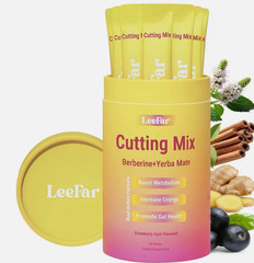 LeeFar Cutting Mix Berberine Yerba Mate Powder 30 Sticks