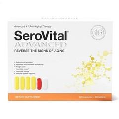 SeroVital Advanced Dietary Supplement 120 Capsules + 60 Tablets