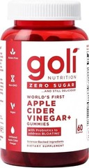 NEW 3 Bottles Goli Zero Sugar Best Seller Trio Set Gummies, 60 Counts Per Bottle