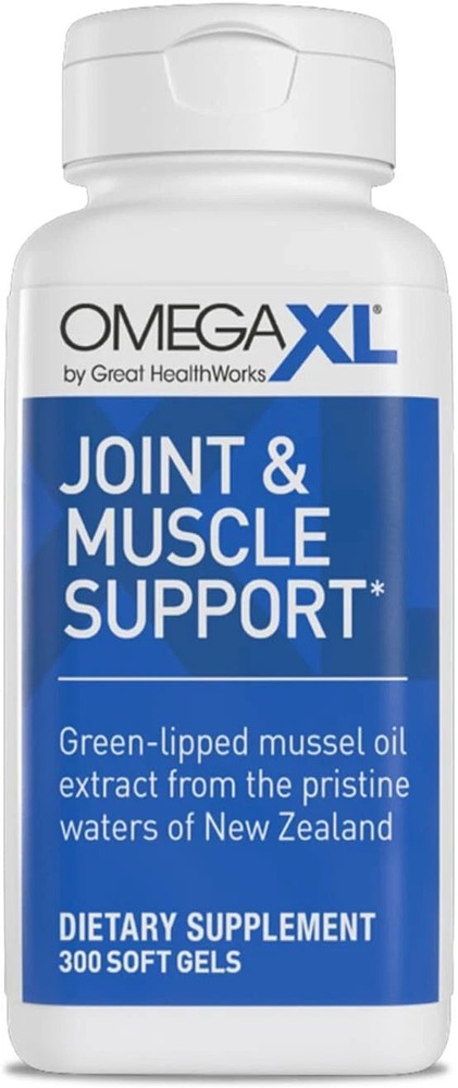 3 PACK -OmegaXL 300 Count, Soft Gels – Joint Health Supplement,FRESH USA STOCK