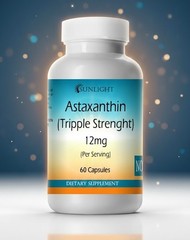 Astaxanthin Capsules – 12mg – 60 Count – Top Quality –