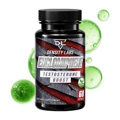 Density Labs Enclomiphene 25mg 60/120/180 Ct SERM Testosterone Booster Vegan