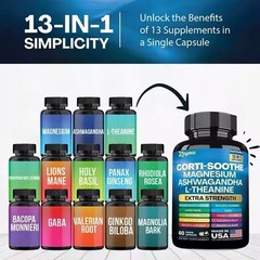 LUXRY Soothe&Smooth Bundle – Zoyava Cortisol Myo-Inositol All-in-One Supplement
