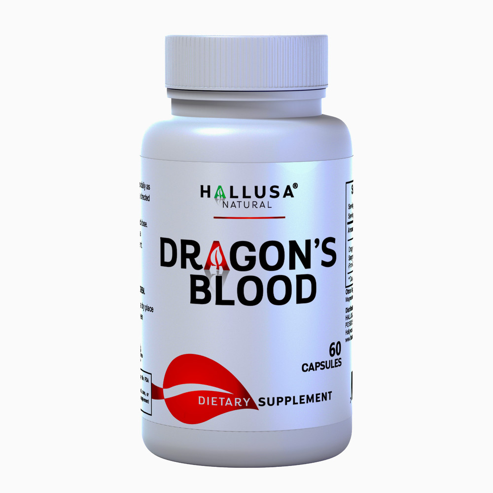 DRAGON’S BLOOD – Natural Resin – Wound Healing – Antioxidant – Ulcers 60 Cap