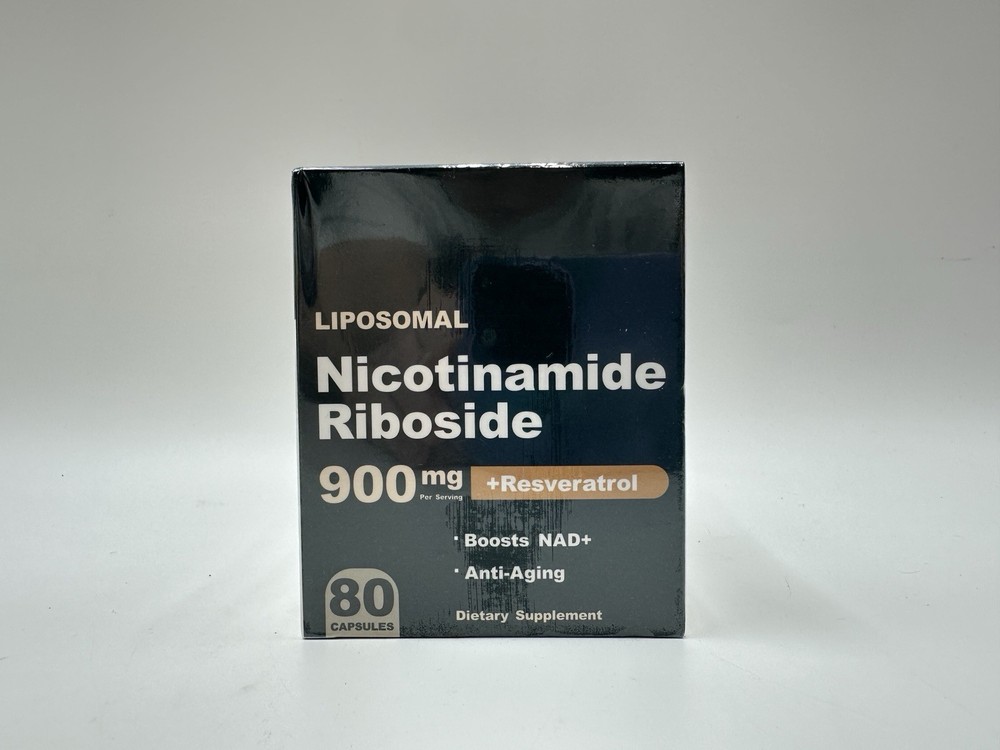 900mg Liposomal Nicotinamide Riboside Supplement for Skin Aging Support EXP 9/27