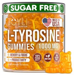 Joyli L Tyrosine Gummies 1000MG – L-Tyrosine Supplement for Kids & Adults – C…