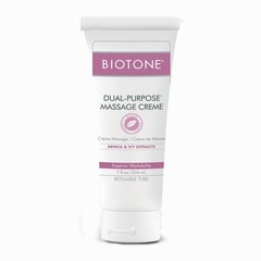 BIOTONE Dual-Purpose Massage Crème with Arnica and Ivy Extracts, Pure Ingre