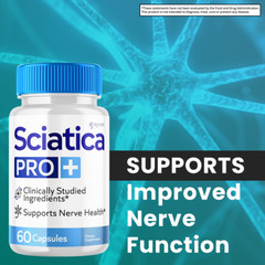 Sciatica Pro + Advanced Support Formula Maximum Strength Vitamin 120 Capsules