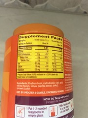 Metamucil Premium Blend Sugar Free with Stevia Orange 180 tsp 37.1 oz/2.3 lbs