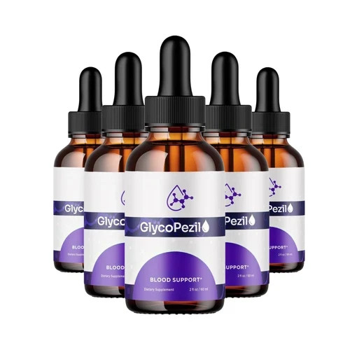 (5-Pack) Glycopezil Drops – Glyco Pezil Liquid Drops Healthy Blood Support Drops