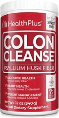 HEALTH PLUS Colon Cleanse Psyllium Husk Fiber – 12 oz