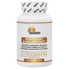 Horny Goat & Maca & Epimedium Extract – Energy Vitality & Recovery – Sowelo