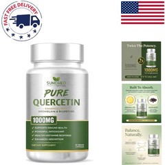 Advanced Quercetin Formula with Bromelain – 1000mg Support for Healthy Aging