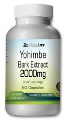 Yohimbine HCL 2000mg Capsules high potency-best
