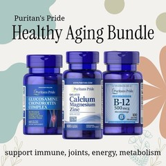 Puritan’s Pride Absorbable Calcium Vitamin and Mineral Supplement – 1200mg