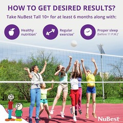 NuBest Tall 10+ – Premium Bone Strength Formula, Enhanced Immunity and Overall