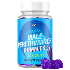 (1 Pack) Duramax Male Gummys Advanced Male Support Supplement 60 Gummies