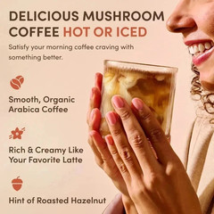 4 Pack Ryse Organic Mushroom Coffee 100% Authentic FREE SHIPPING