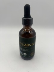 Organic Vitamin D3 5000IU Joint Support Liquid Supplement with Lichen – 2 Fl Oz