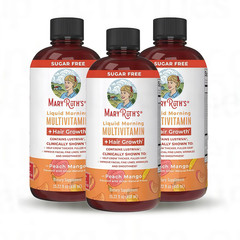 Peach Mango 15.22 oz brand… | 3 Pack | Mary Ruth’s Multivitamin + Hair Growth