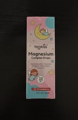 Kids 4+ Magnesium Liquid Drops Magnesium Glycinate 2fl/60ml Strawberry (10/2027)