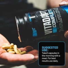 Nutrex Research Vitadapt Complete Sports Multivitamin for Men – 24 Vitamins, …