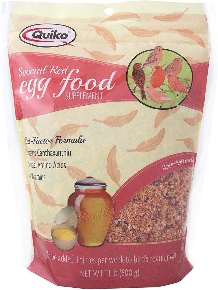 Quiko Special Red Egg Food Supplement, Red-Factor Formula with Canthaxanthin for
