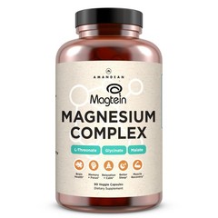AMANDEAN Magtein Magnesium Complex. L-Threonate, Glycinate, Malate Triple Ble…