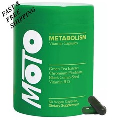 1-3 PCS O Positiv Moto Women’s Metabolism Support Energy&Curb Craving Vegan 60
