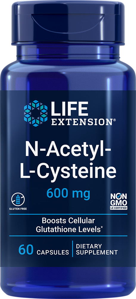 Wholesale N-ACETYL CYSTEINE (NAC) 600 MG 60 Veg Caps – 10 Bottles