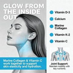 Collagen Bone Complete Softgels Restores Skin Firmness Boosts Energy Production