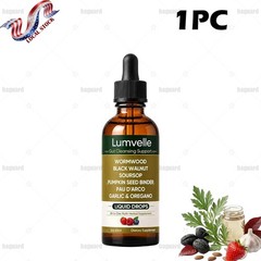 LUMVELLE Wild Harvested Wormwood Herbal Liquid Botanical Supplement Drops 60ml