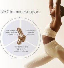 AHCC Immune Support Supplement 60 Veggie Capsules Natural Killer Cell Activity