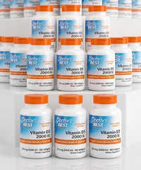 Wholesale 24 packs – Doctor’s Best Vitamin D3 5000 IU 360 Softgel each