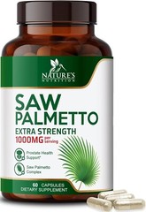 Saw Palmetto 1000mg – Premium Prostate Health Support Supplement for Men