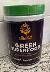 Lion Heart Nutrition Green Superfood Plant Based Fruit & Veg Blend Probiotic