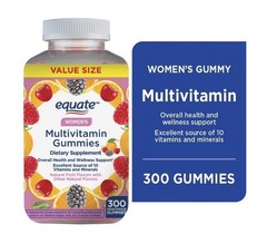 Equate Women’S Multivitamin, 300 Vegetarian Gummies