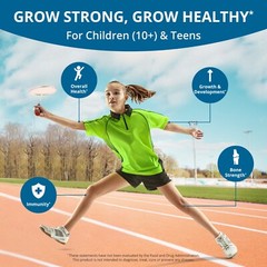 Grow Power – Support Healthy Growth, Bone Strength and Immunity for Age 10+