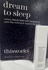 THISWORKS Deep Sleep Pillow Spray, Natural Relaxation Aid for Stress & Anxiety