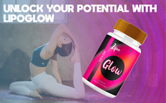 (3 Pack) Lipoglow Weight Management Capsules Lipo Glow Supplement (180 Capsules)