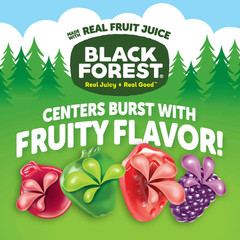 Black Forest Fruit Flavored Snacks Juicy Bursts, Mixed Fruit, 0.8 Ounce (40 Ct)
