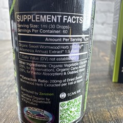 Zenmen Organic Sweet Wormwood – Immune & Liver Support – 2.32 OZ