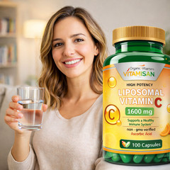Pure Vitamin C 1000mg – 200 Capsules Immune Support High Dose Pills